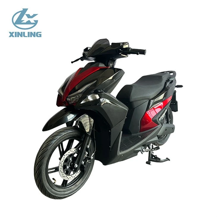 72V 2000W Electric Motorcycle-Black